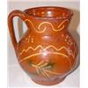 Image 1 : Slip decorated redware pitcher