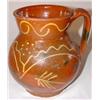 Image 2 : Slip decorated redware pitcher