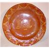 Image 1 : Slip decorated redware plate