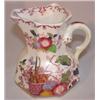 Image 1 : Mason's fruit basket pattern pitcher
