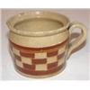 Image 1 : Yelloware Mocha checkerboard creamer