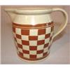 Image 1 : Yelloware Mocha checkerboard creamer