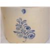 Image 2 : Blue decorated stoneware eared crock
