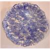 Image 1 : Blue & white spongeware plate