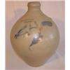 Image 1 : Blue decorated ovoid stoneware jug