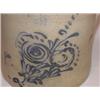 Image 2 : Blue decorated stoneware crock with ears