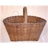 Image 1 : Splint oak basket with handle