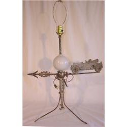 Early weather vane lamp