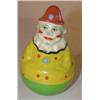 Image 1 : Papier-Mache clown rollie-pollie figurine