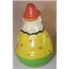Image 2 : Papier-Mache clown rollie-pollie figurine