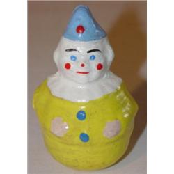 Small Papier-Mache rollie-pollie figurine