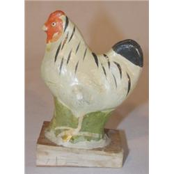 Folk Art Papier-Mache rooster