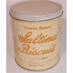 Saltina Biscuit tin