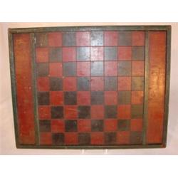 Original blue, red, & black painted game board