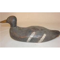 Primitive Mid-Atlantic decoy with tack eyes