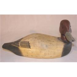 Redhead duck decoy by Dara Sabolewski