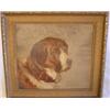 Image 1 : Oil on board painting of St. Bernard