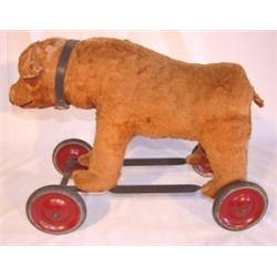 Child's bear pull-toy