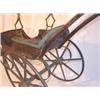 Image 4 : Primitive child's doll stroller with original paint