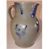 Image 2 : Blue decorated stoneware pitcher