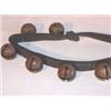 Image 2 : Set of brass bells on leather strap