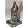 Image 1 : Solid bronze figure of vulture
