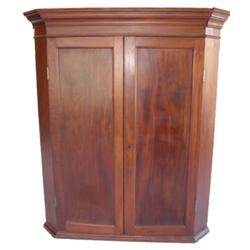 18th Century hanging corner cupboard