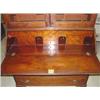 Image 2 : Period Chippendale Secretaire with two lite doors on top