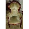 Image 2 : Ornate Victorian walnut gentleman's chair