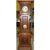 Image 1 : Ornate Victorian walnut tall case clock