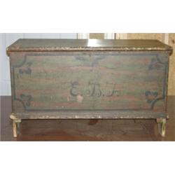 New England blanket chest