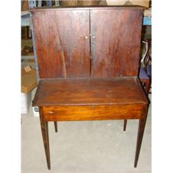 Primitive schoolmaster's desk