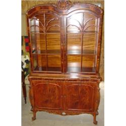 10 piece ornately decorated dining room suite