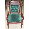 Image 1 : Ornate mahogany armchair