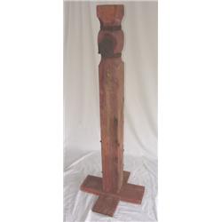 Original red painted water pump