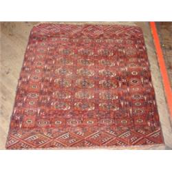 Antique Oriental rug