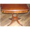 Image 1 : Duncan Phyfe mahogany flip-top game table