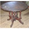 Image 1 : Victorian walnut circular top table