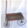 Image 1 : Primitive child's wooden wheel express wagon