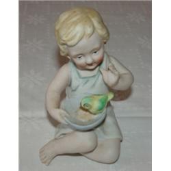 Porcelain bisque figurine