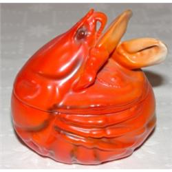 Royal Bayreuth covered lobster pot