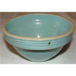 Light blue salt-glazed miniature bowl