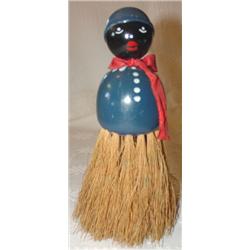 Black Collectible figural table broom