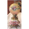 Image 1 : Ornate floral decorated Gone with the Wind table lamp