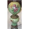 Image 1 : Ornate floral decorated Gone with the Wind table lamp