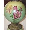 Image 2 : Ornate floral decorated Gone with the Wind table lamp