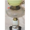 Image 2 : Victorian china stemmed table lamp