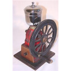 Small one wheel coffee grinder