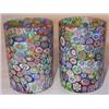 Image 1 : Pair of Millefiori cups