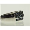 Image 2 : #17-STERLING SILVER SAPPHIRE RING